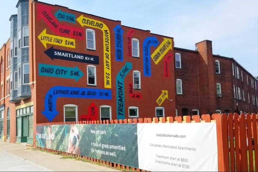 شقة Downtown Cleveland -Modern First Floor Unit المظهر الخارجي الصورة